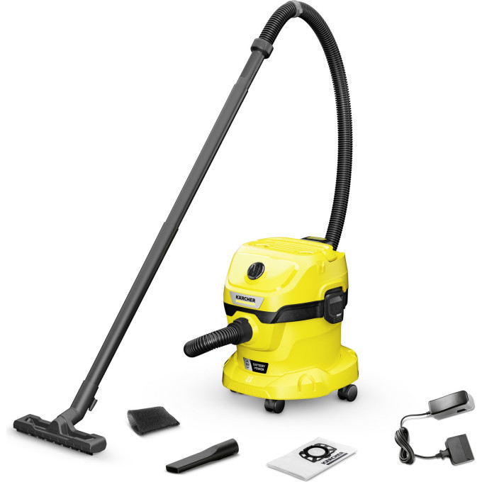 Пылесос KARCHER WD 2-18 BATTERY SET 1.628-501